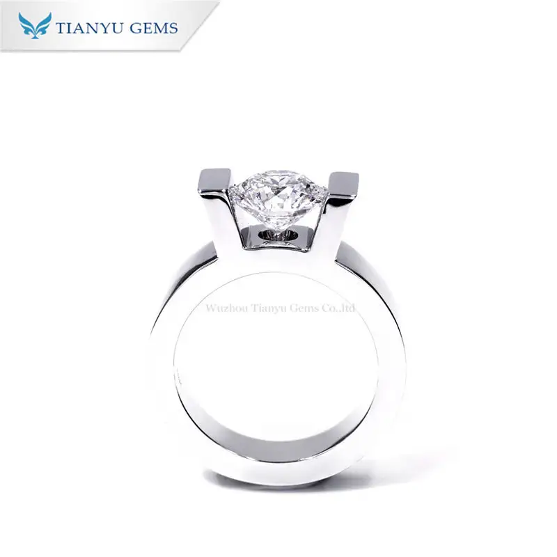 Top men's moissanite rings Suppliers | Tianyu gems 4