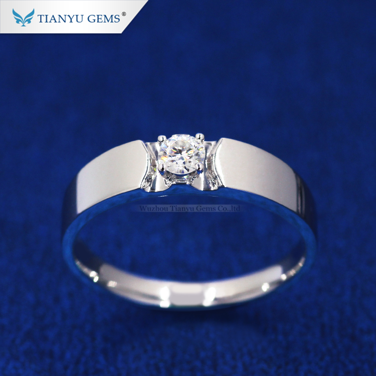 New couple ring with diamond Manufacturers | Tianyu gems 8