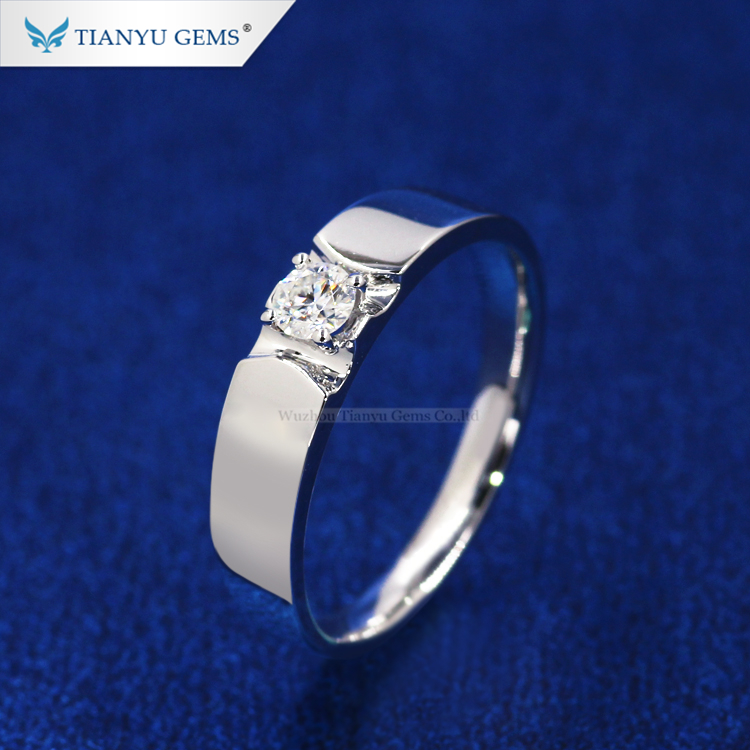 New couple ring with diamond Manufacturers | Tianyu gems 10