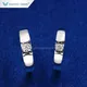 New couple ring with diamond Manufacturers | Tianyu gems 6