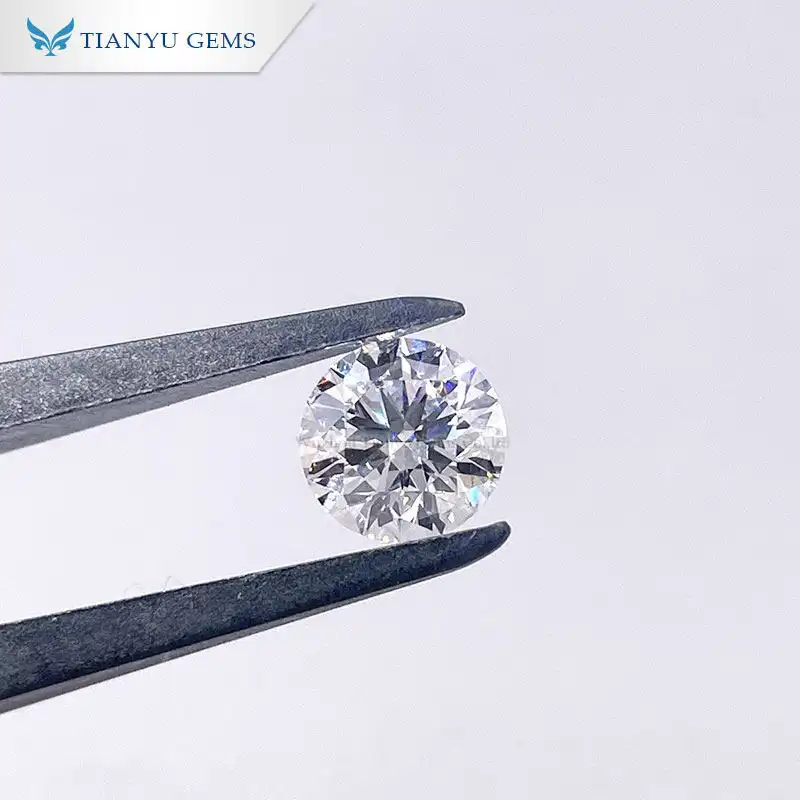 Tianyu gems Lab Grown Diamond Stock Round cut CVD--1.14CT -E/SI2 free IGI certificate for diamond In Stock 1