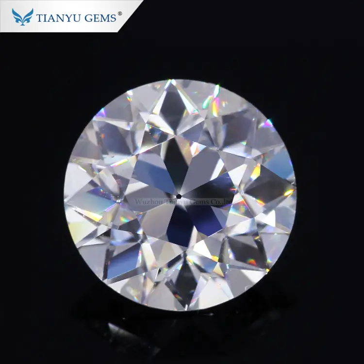 Tianyu Gems Old European Cut Moissanite DEF Color Loose Gemstone 1