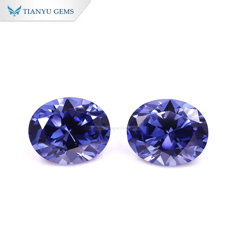Tianyu Gems Wholesale Certified Blue Lab Grown Sapphire Price Per Carat 1