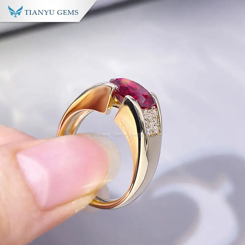Best modern mens wedding bands Suppliers | Tianyu gems 3