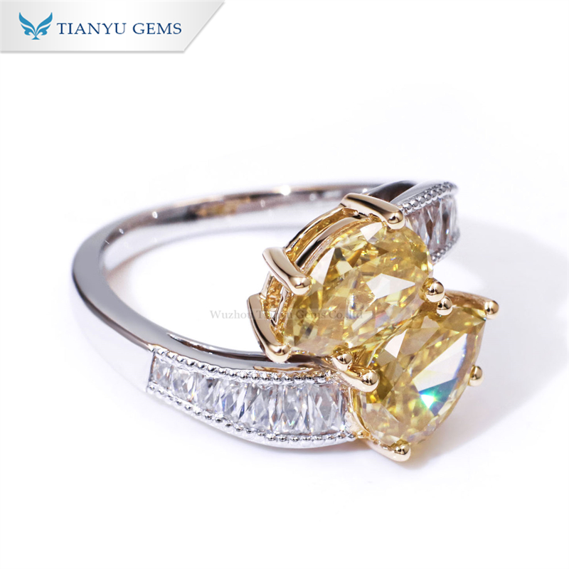 Custom best moissanite engagement rings Manufacturers Manufacturer | Tianyu gems 8