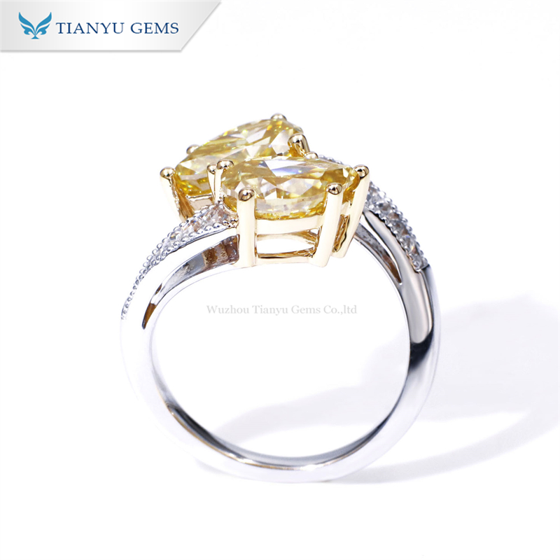 Custom best moissanite engagement rings Manufacturers Manufacturer | Tianyu gems 6