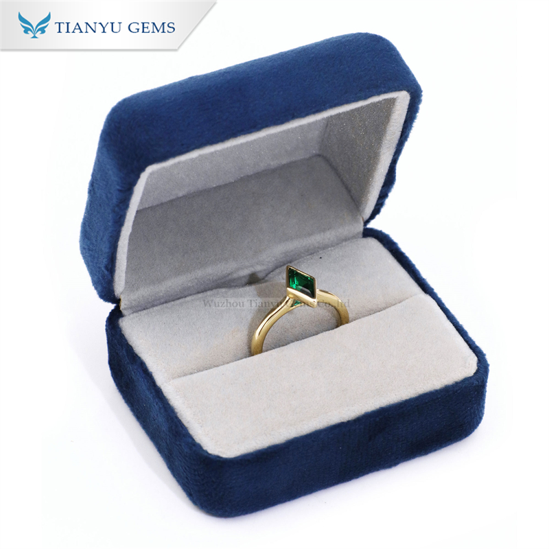 New white gold gemstone ring Company | Tianyu gems 7