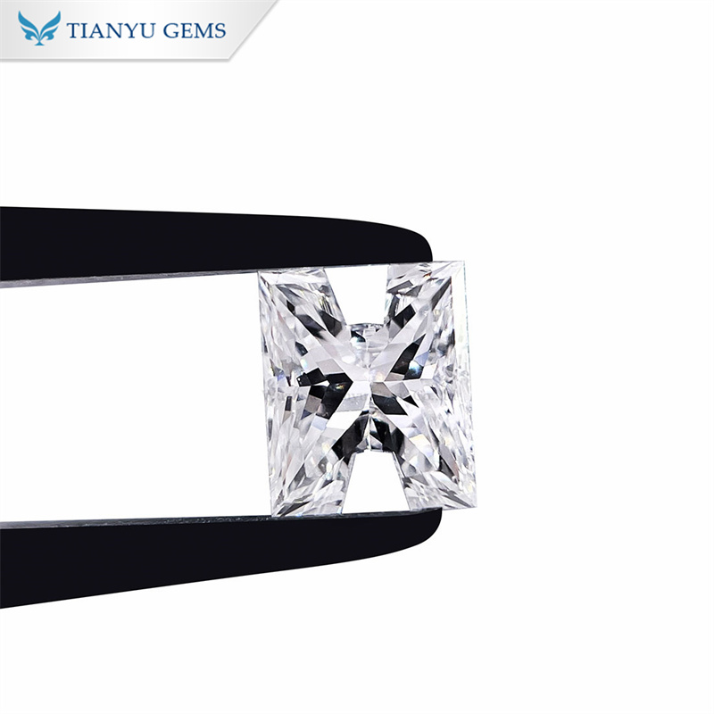 الماس حرف H حروف الفبای سفارشی الماس رشد یافته در آزمایشگاه 7