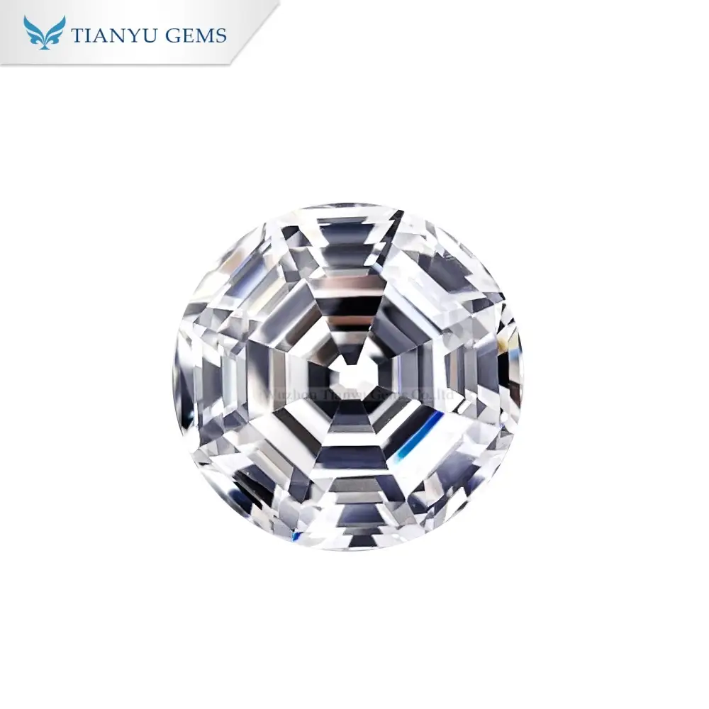 Special Round Step Cut Custom Moissanite Diamond Supplier 1