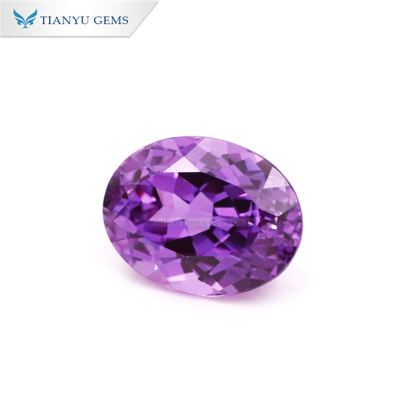 Quality Purple Lab Grown Sapphire Manufacturer | Tianyu gems 8