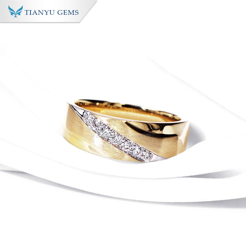 Custom male engagement rings Manufacturers Manufacturer | Tianyu gems 8