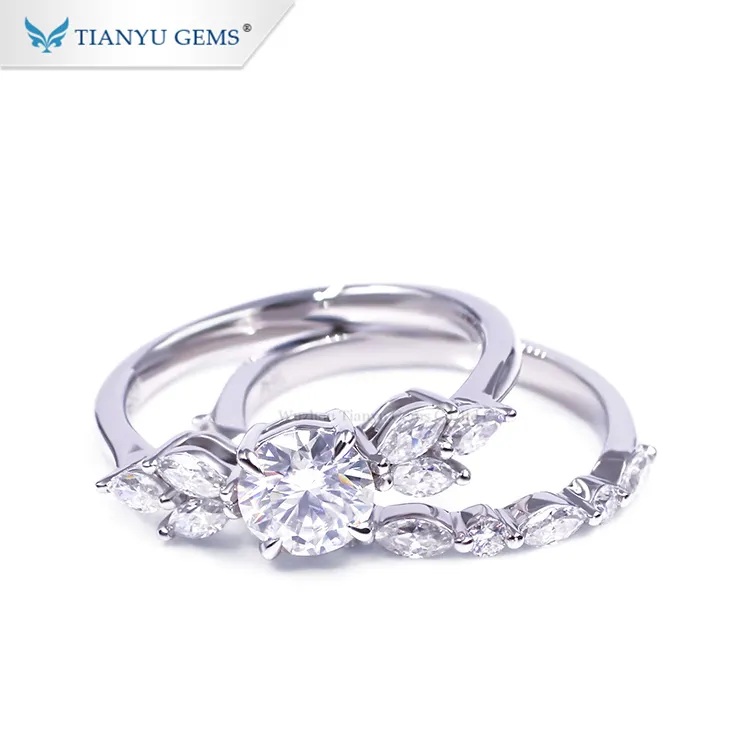 Tianyu gems | High-quality Wedding Ring Sets For Couples Factory 2