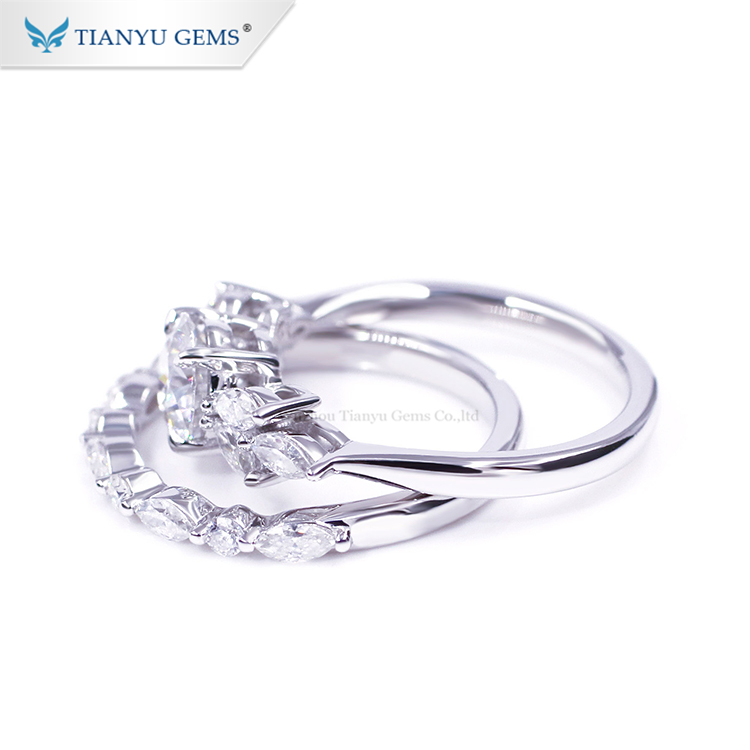 affordable engagement ring sets at Wholesale Prices | Tianyu gems 9