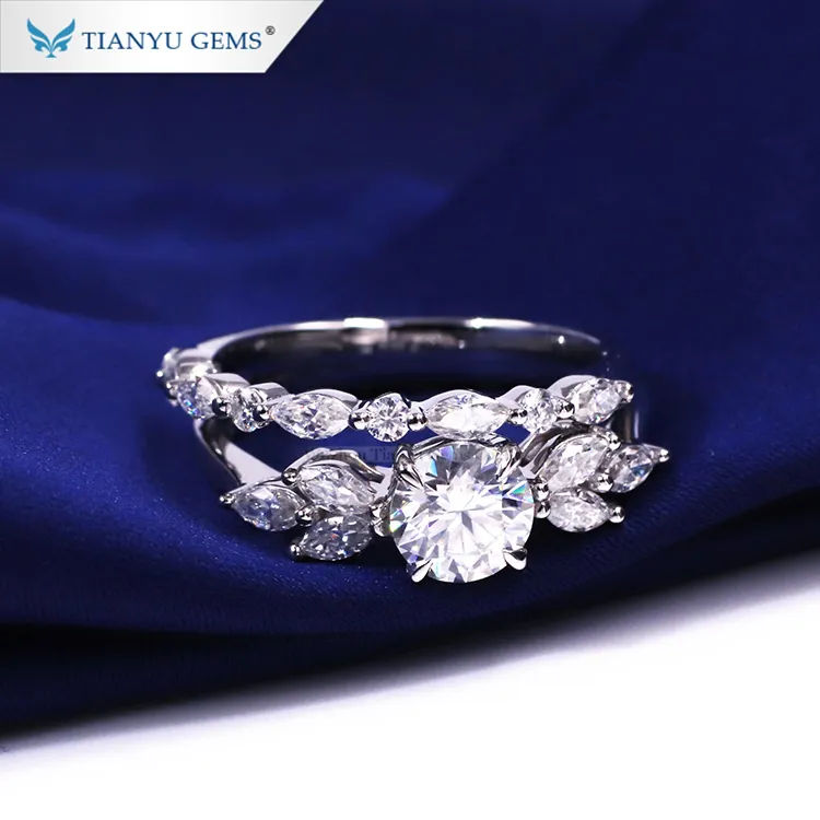 Tianyu gems | High-quality Wedding Ring Sets For Couples Factory 5