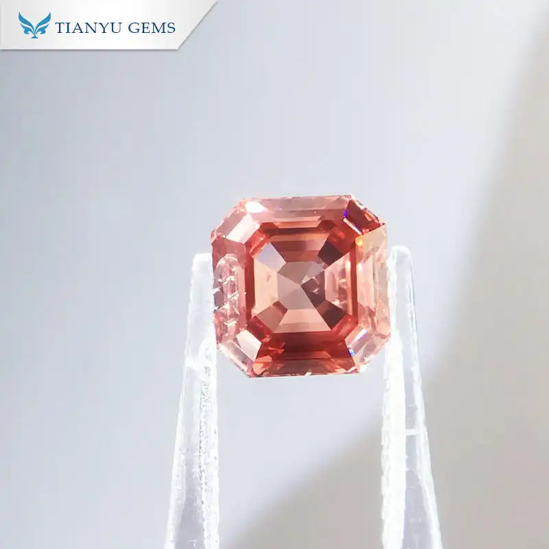 Tianyu Gems 2.04 carat Ascher cut lab grown diamond 1