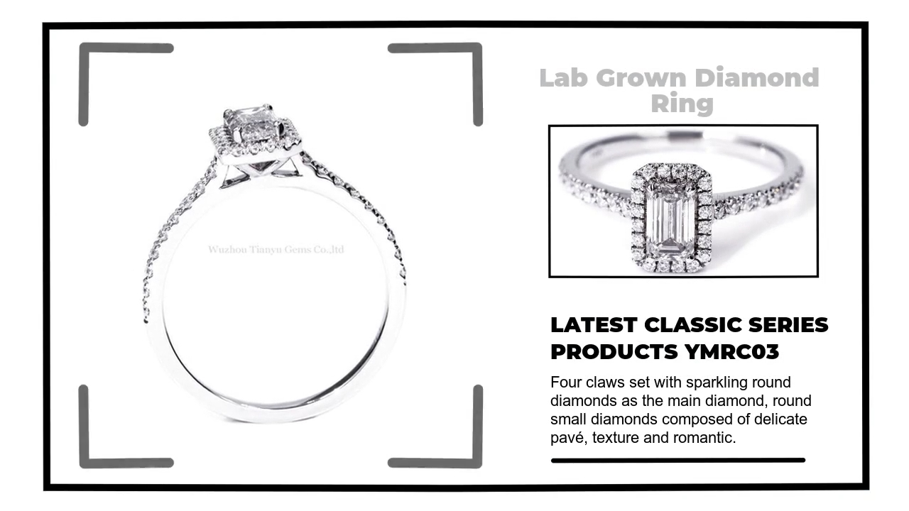 Latest men's lab diamond rings Supply | Tianyu gems 3