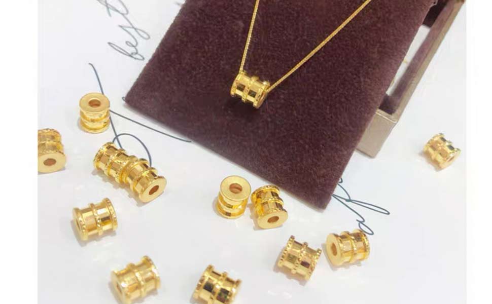 Tianyu Gems high-end customized 24k pure gold small waist necklace for women 3