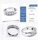 Custom expensive mens wedding bands Supply Manufacturer | Tianyu gems 6