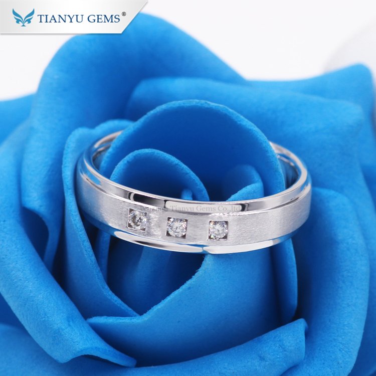 Tianyu gems | Top wedding gold ring for male Company 6