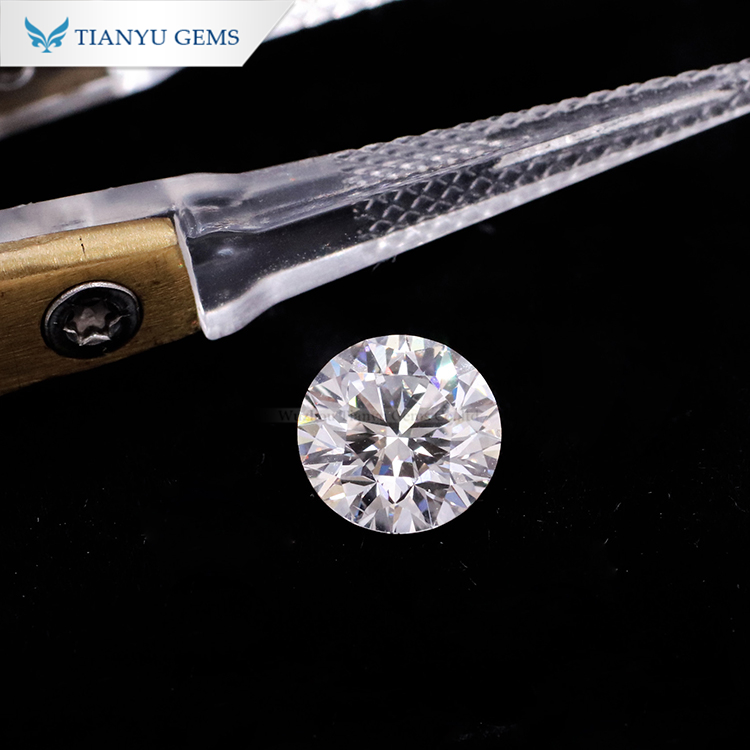Tianyu gems IGI Certified CVD 1.08CT F VVS1 round brilliant cut 3Ex Round Brilliant cut Lab Grown Diamond 7