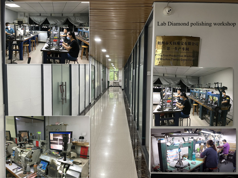 Tianyu gems Round Brilliant Cut Diamond 1.16ct F VS2 VG White Loose Lab Grown Diamonds with IGI Certificate In Stock 16