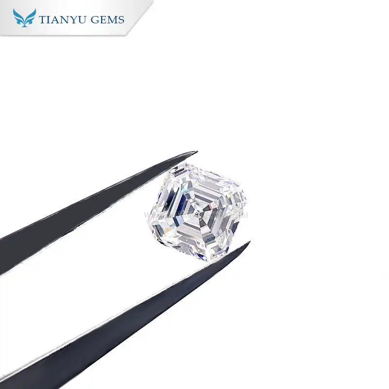 Tianyu gems Lab Grown Diamond Stock Asscher cut CVD--1.55CT -G/VS2 lab diamond free IGI certificate In Stock 1