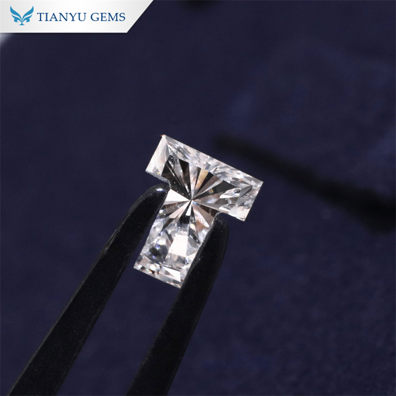 0.5カラット ダイヤモンド文字T アンティーク ラボグロウンダイヤモンド 7