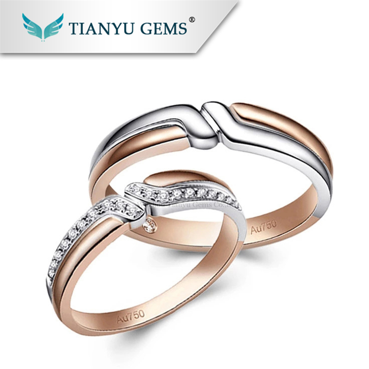 Tianyu gems | Top couple ring with diamond Factory 6