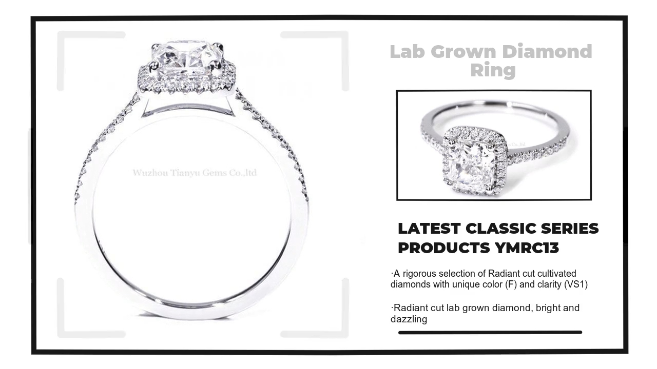 Top lab diamond rings for sale Supply | Tianyu gems 3