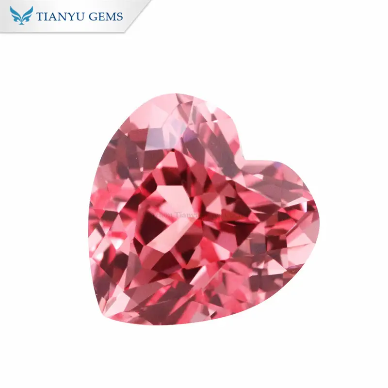 Fabricantes mayoristas de piedras preciosas Padparadscha personalizadas creadas en laboratorio en China | Tianyu gems 1