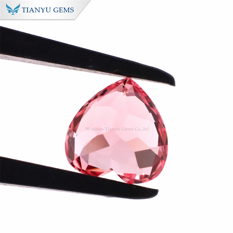 Fabricantes mayoristas de piedras preciosas Padparadscha personalizadas creadas en laboratorio en China | Tianyu gems 9