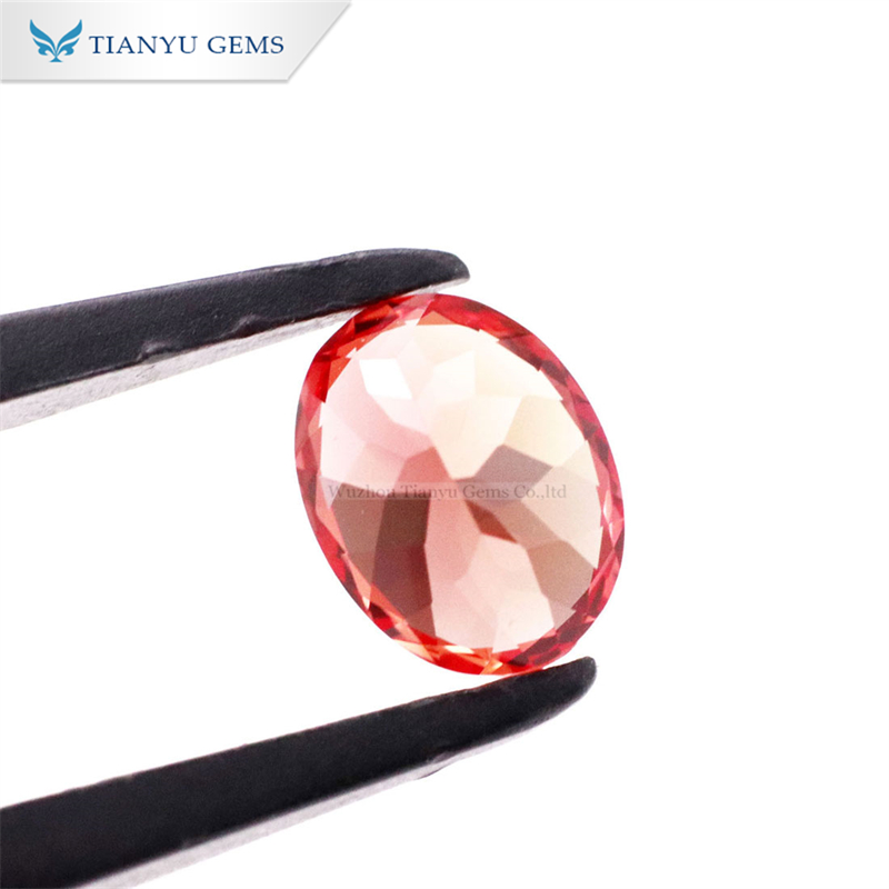 Produsen Batu Permata Buatan Laboratorium Potongan Oval Berkualitas | Tianyu Gems 9