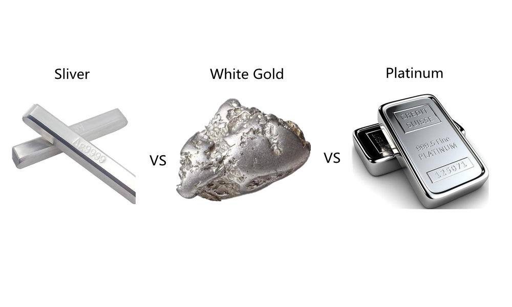 How to Tell The Difference Between Platinum, Silver and White Gold 1