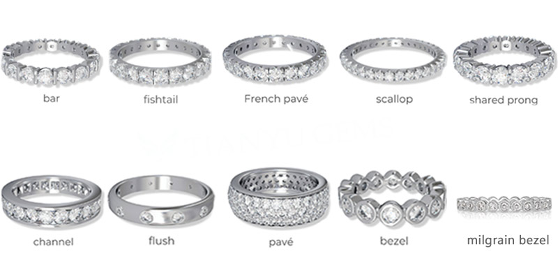 اكتشف الأناقة الخالدة لتصاميم خواتم الأبدية 6