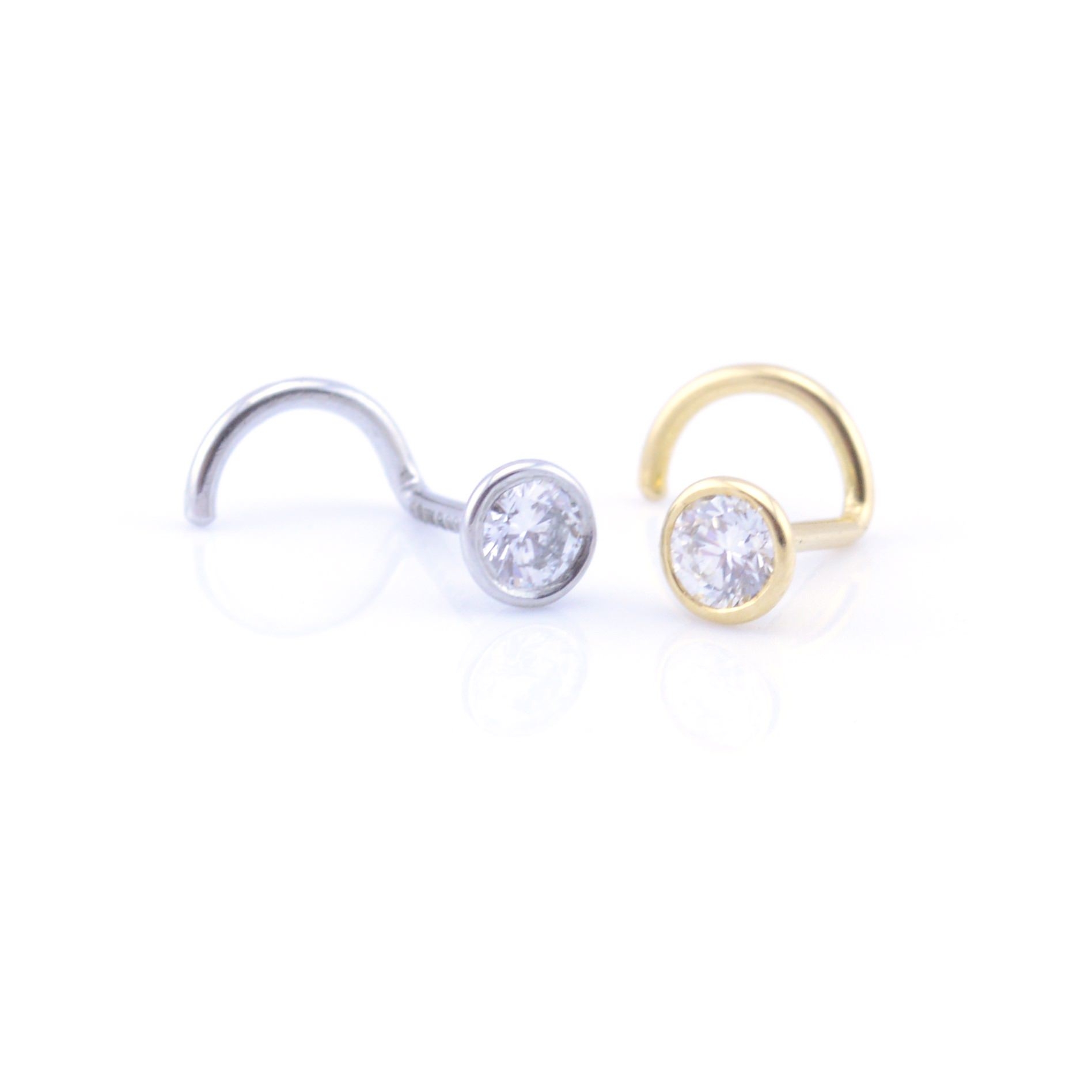 Special jewelry: the unique charm of diamond navel studs，nose studs 16