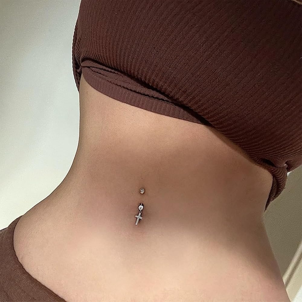 Special jewelry: the unique charm of diamond navel studs，nose studs 1