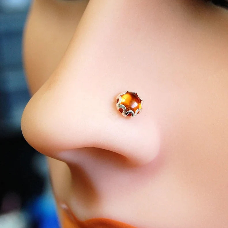 Special jewelry: the unique charm of diamond navel studs，nose studs 15
