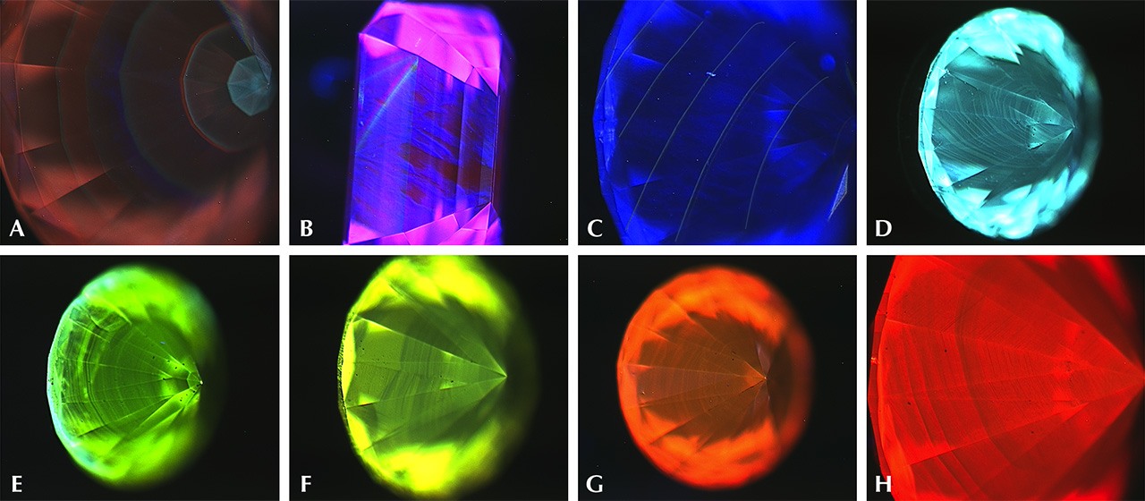 What is fluorescent diamonds 9