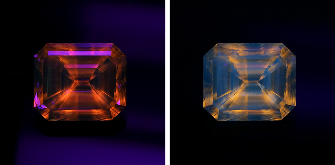 What is fluorescent diamonds 2