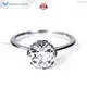 French Elegance Lab Diamond Ring - Radiant and Chic 1