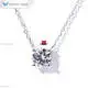 Lab Diamond Necklace - White Gold DEF/VVS 1