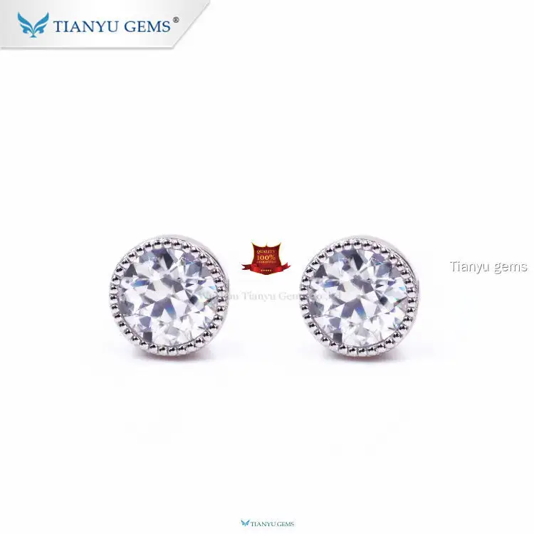 Tianyu Gems Lab Diamond Earrings - Optimize Technologies 1