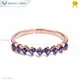 10K Rose Gold Sapphire Ring Band - Timeless Style for Any Occasion 1