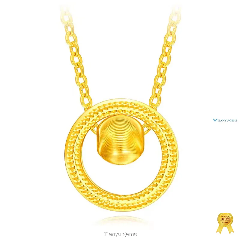 24k Pure Gold Necklace - Classic and Durable 1