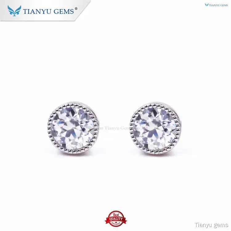 Customizable 1ct Lab Diamond Earrings 1