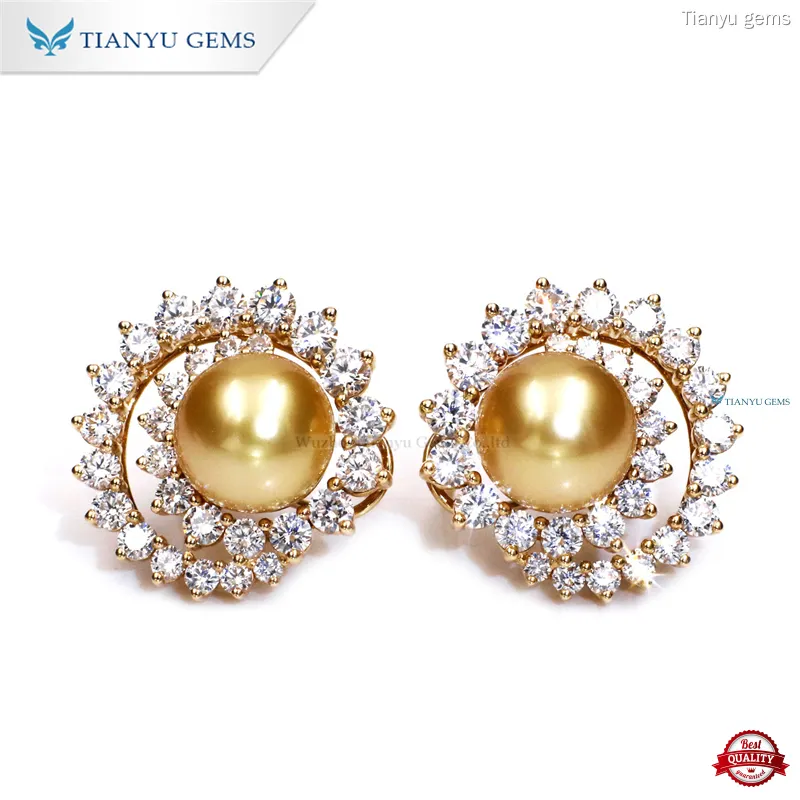 white pearl earrings at Wholesale Prices | Tianyu gems 1
