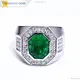 mens emerald wedding band at Wholesale Prices | Tianyu gems 1