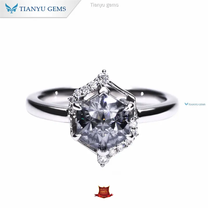 laboratory made diamond engagement rings at Wholesale Prices | Tianyu gems 1