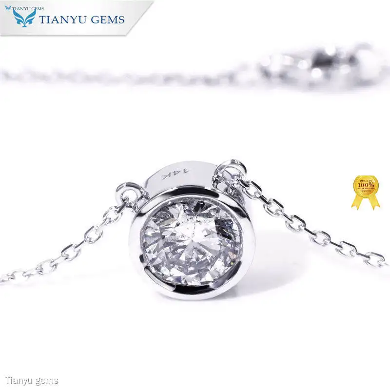 Wholesale lab diamond necklaces Factory | Tianyu gems 1