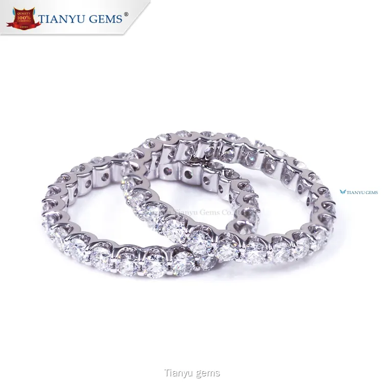 Tianyu gems | Wholesale 24k gold wedding bands Supply 1